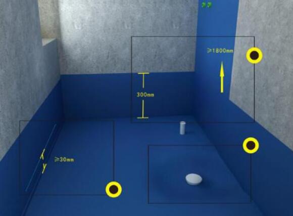 衛生間的防水做多高比較合適？地下室防水混凝土施工的時候這些一定要注意
